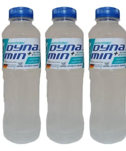 نوشیدنی ورزشی هیپوتونیک با طعم آناناس و نارگیل داینامین - 500 میلی لیتر بسته 3 عددی